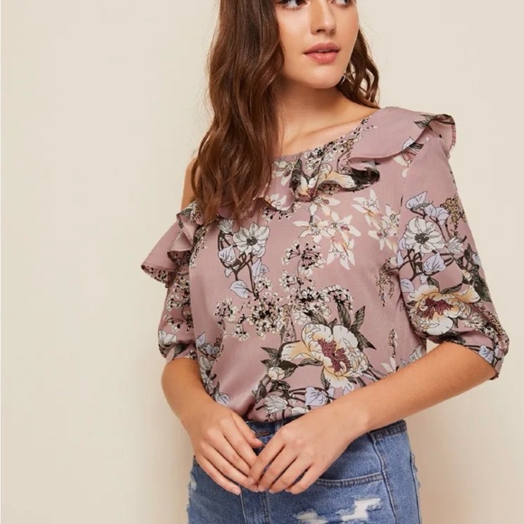 Floral Off-Shoulder Top - Picture 3 of 6